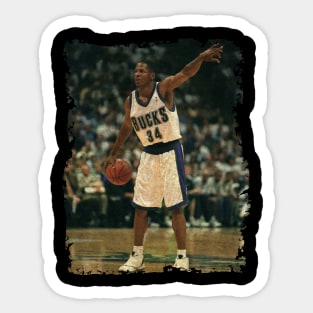 Sugar Ray Allen, During His Time in Milwaukee Sticker